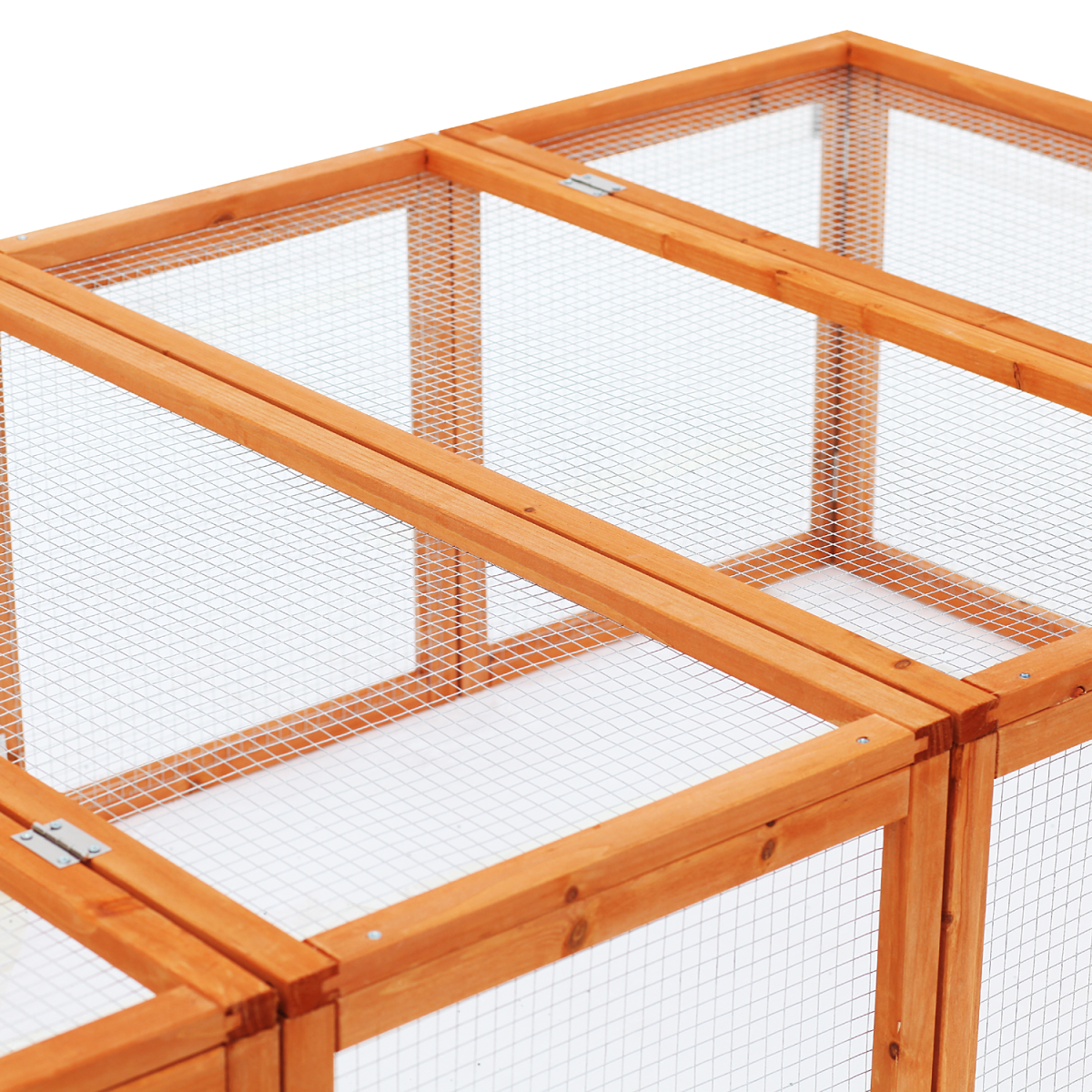 Rabbit Hutch Cage Run and Play Space Mesh Wire Safety for Outdoor