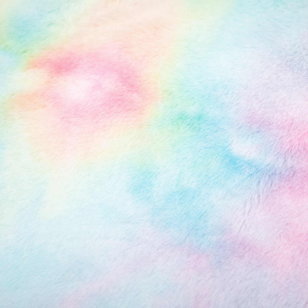 Fluffy Unicorn Office Chair w/ Swivel Wheel, Cute Desk Chair, Rainbow