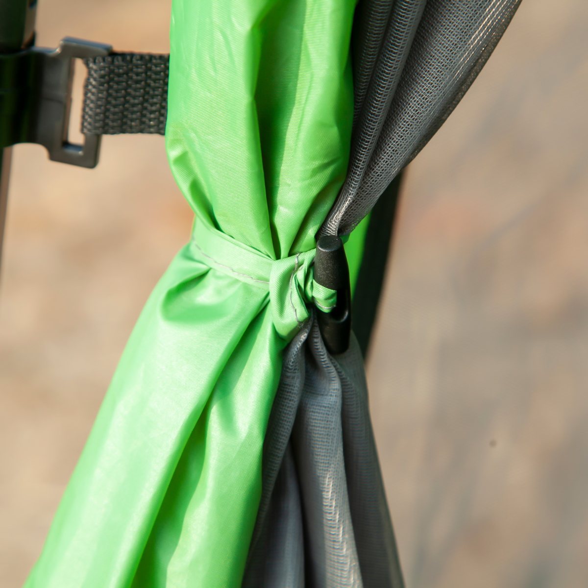 Camping Tent 2-Tier Pop-up Tent w/ Portable Carry Bag 6 Person