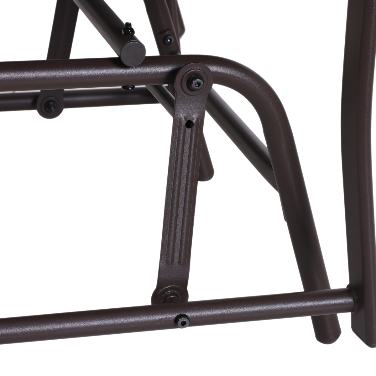 Double Glider Rocking Chairs Garden Table High Back Conversation Duo Set