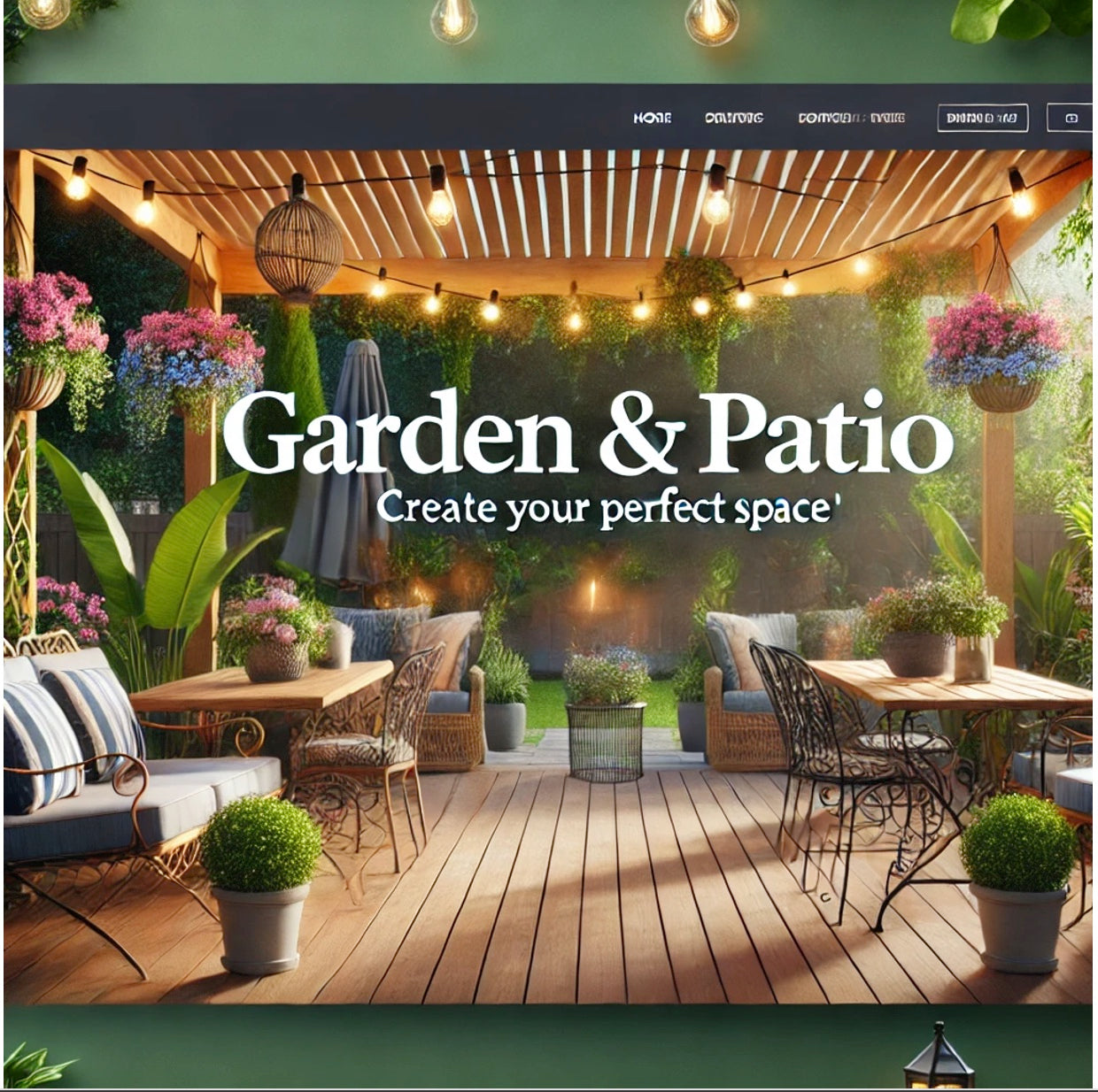 Garden and Patio