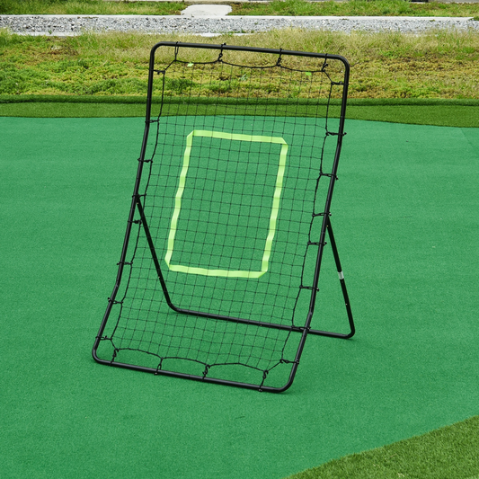 Rebounder Net Target Ball Kickback Baseball Training Equipment Play