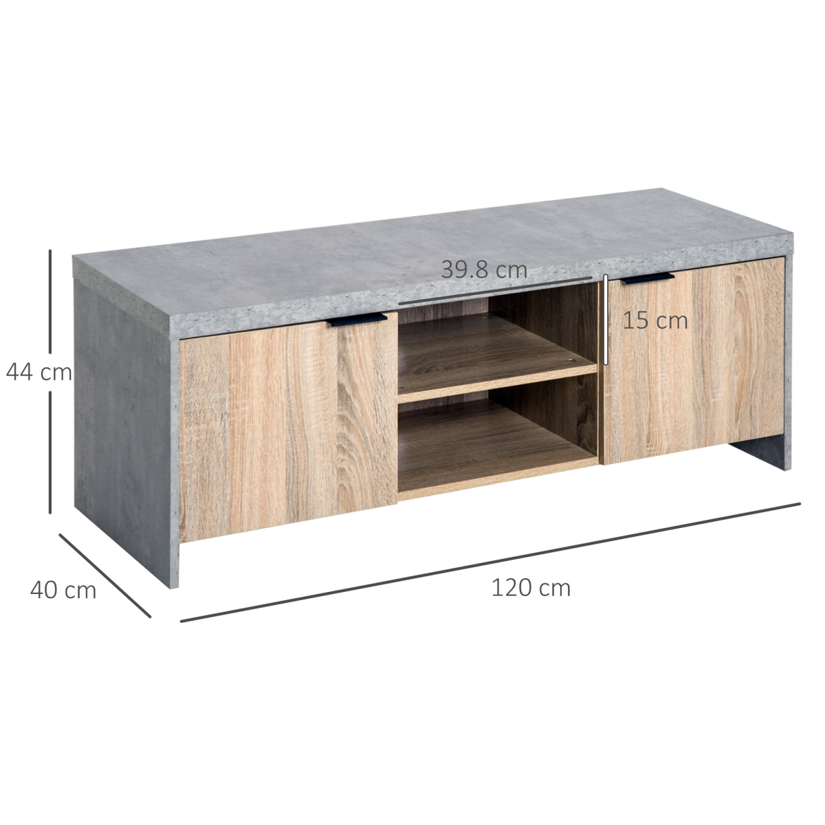Wooden TV Stand Cabinet