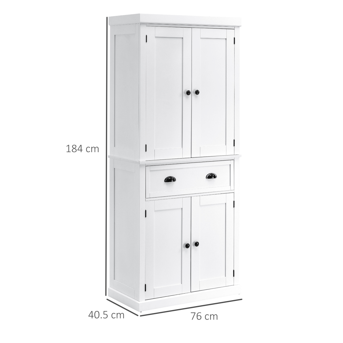 Kitchen Pantry Cabinet Colonial Freestanding