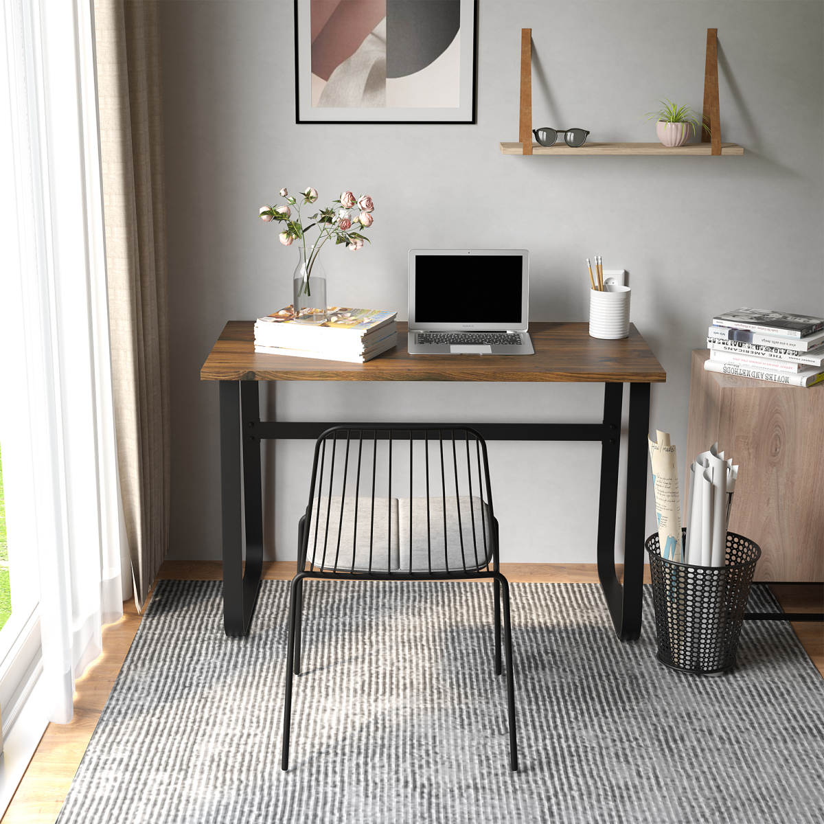 Desk Workstation Table Industrial Design