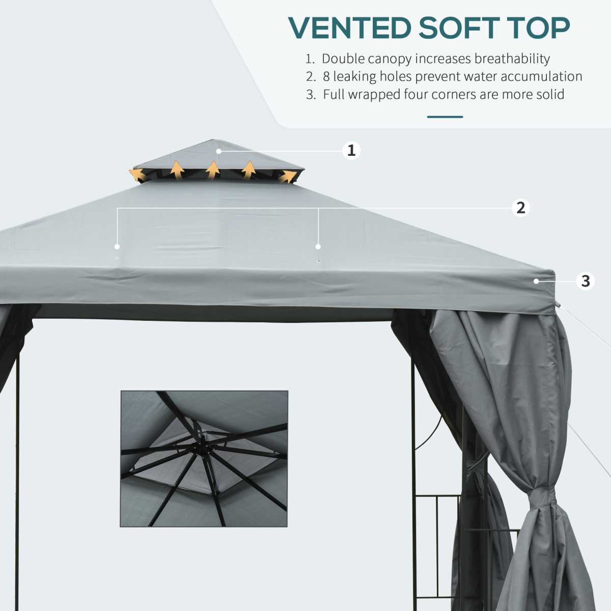 Garden Metal Gazebo