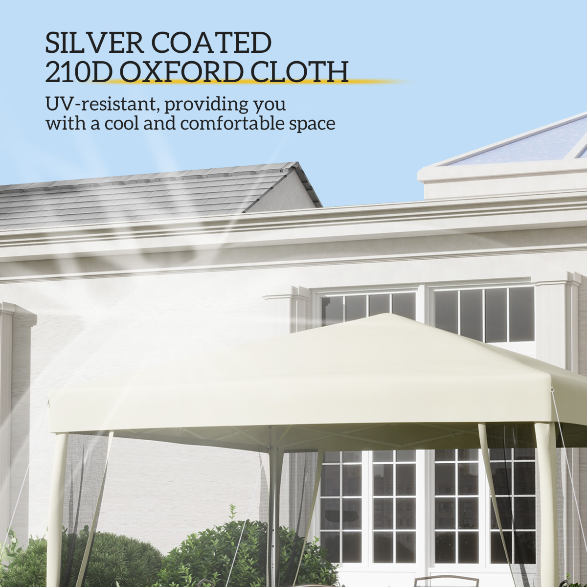 Pop Up Gazebo W/ Mesh Walls