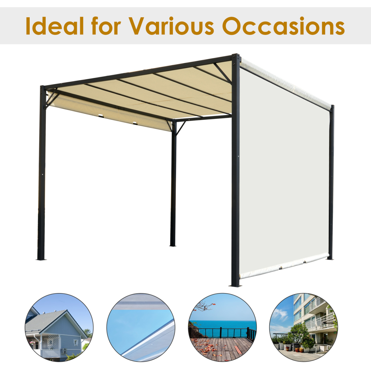 Metal Pergola With Canopy Retractable Pergola Canopy