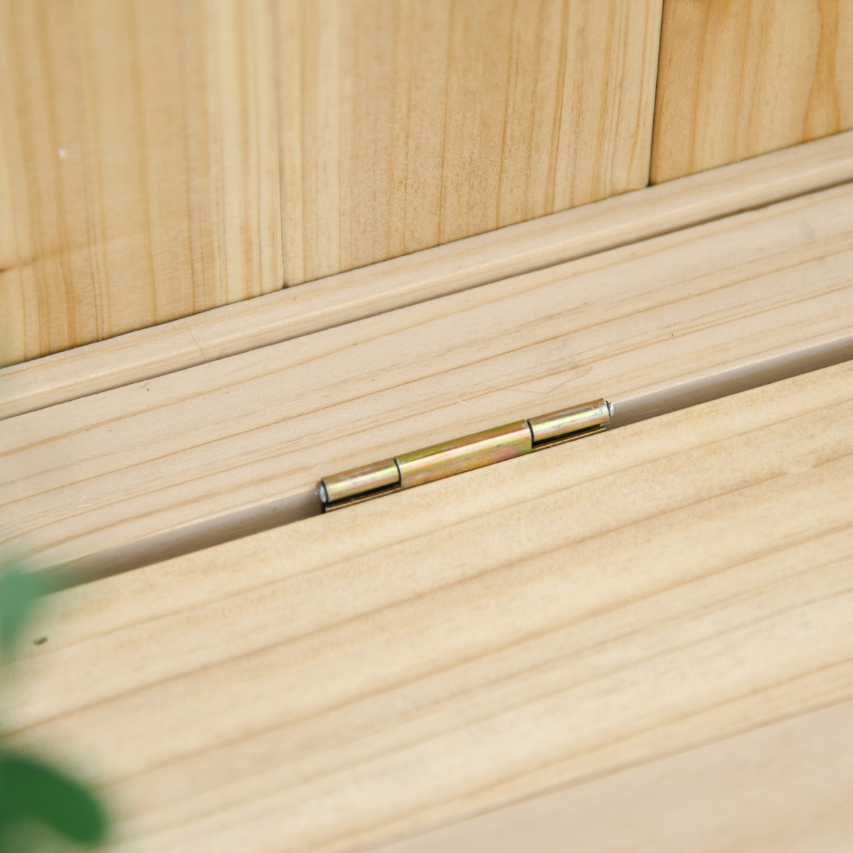 Garden Bench & Arch Wood Storage Bench Deck Outdoor Garden Seating