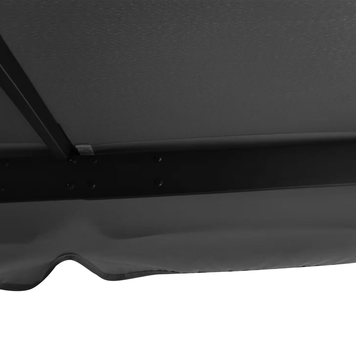 Gazebo Canopy 2 Tier Roof Mosquito Net Aluminum,