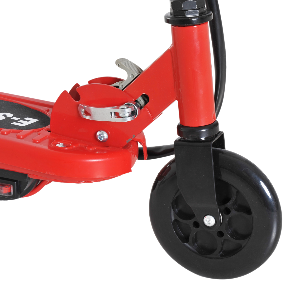 Folding Kids Electric Scooter 7-14 Adjustable Battery Power PU Wheels HOMCOM
