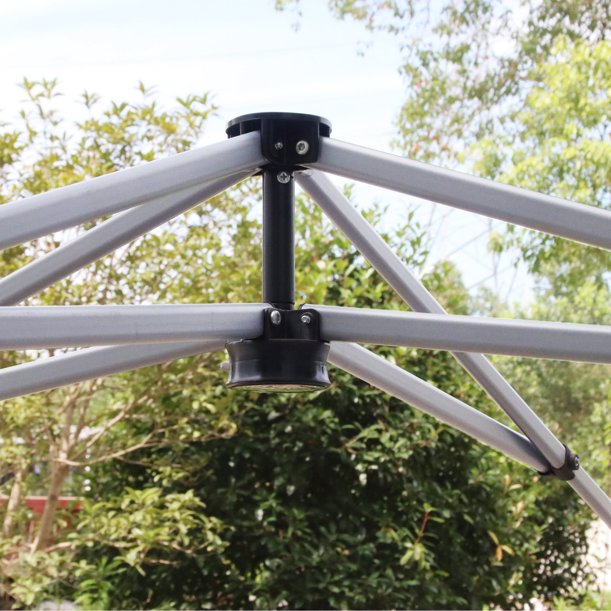 Pop Up Gazebo, Foldable Canopy Tent & Carry Bag with Wheels & 4 Legs