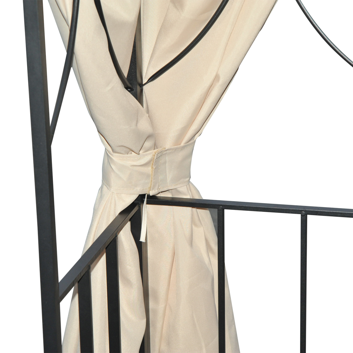 Garden Metal Gazebo Sun Shade Shelter Outdoor Party Tent 3 x 3m