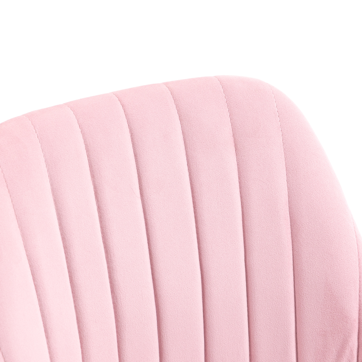 Office Chair with Adjustable Height and Wheels Velvet