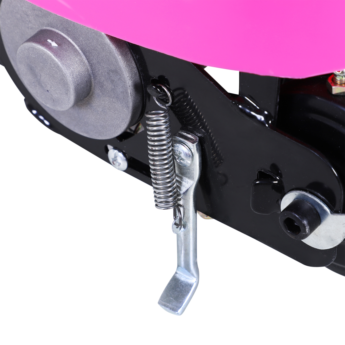 Kids Foldable Electric Powered Scooters 120W Toy Brake Kickstand Pink