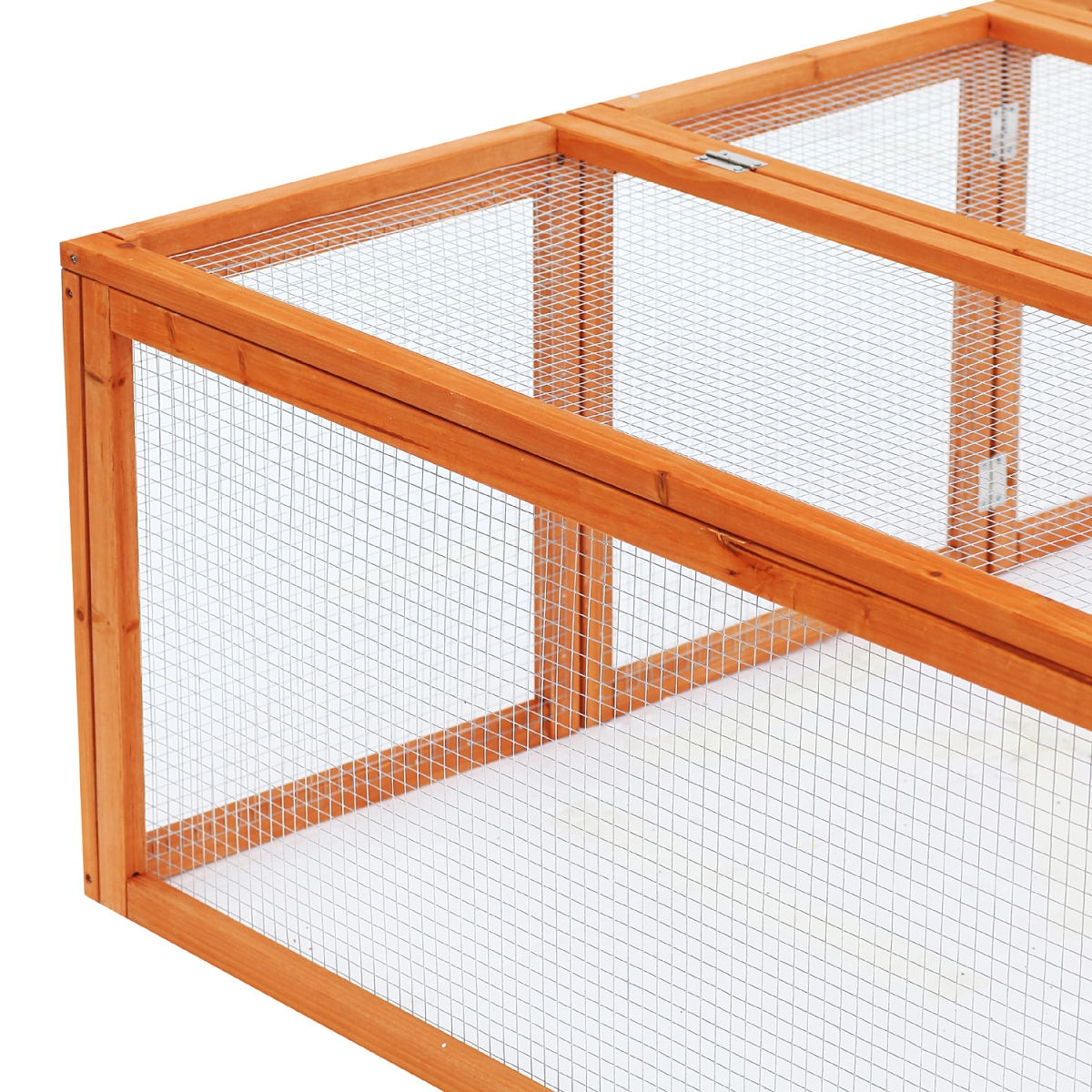 Rabbit Hutch Cage Run and Play Space Mesh Wire Safety for Outdoor