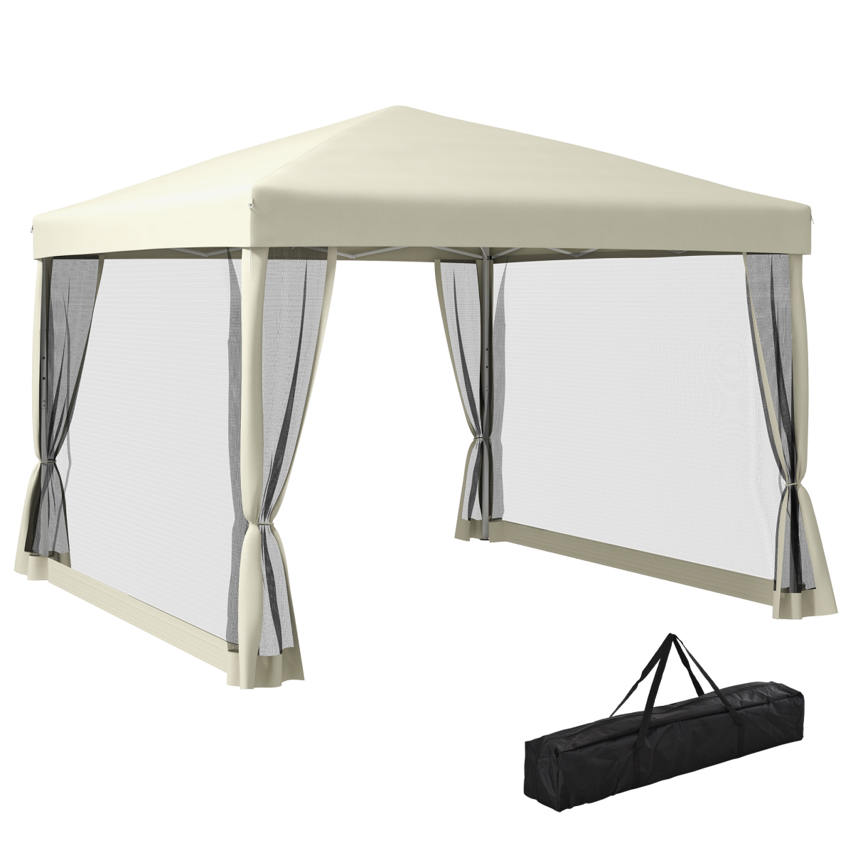 Pop Up Gazebo W/ Mesh Walls