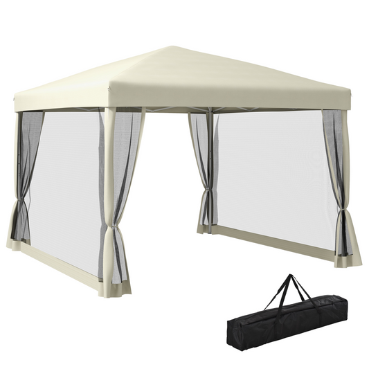 Pop Up Gazebo W/ Mesh Walls
