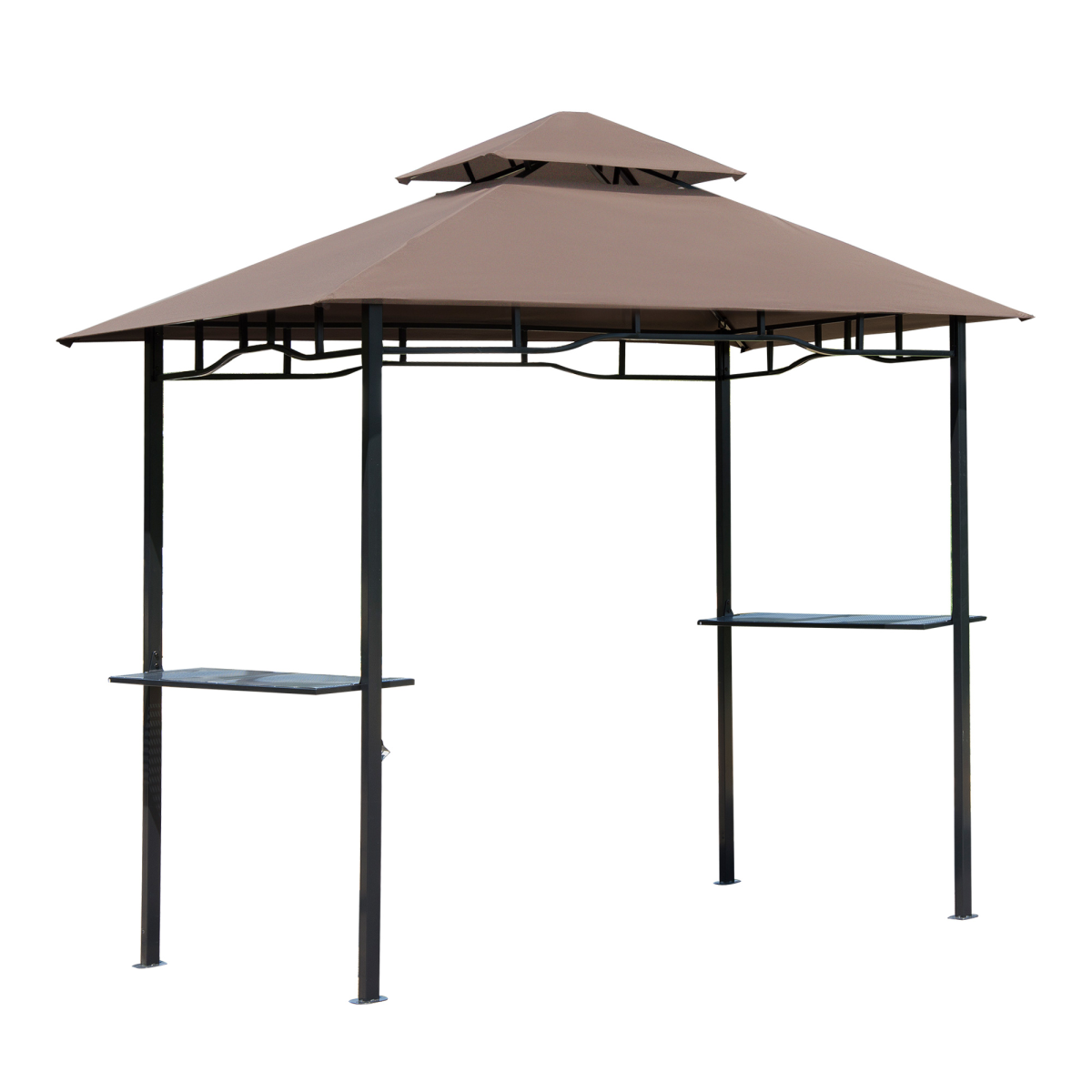 Double-Tier Gazebo Grill Canopy Tent Shelter