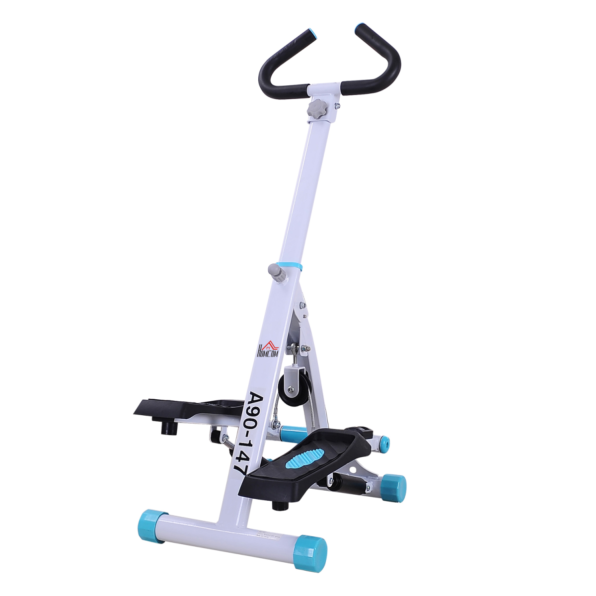 Stepper Fitness Exercise Handle Bar Machine Cardio Foldable Workout