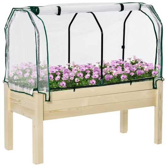 Raised Garden Bed Greenhouse Cover Planter Box