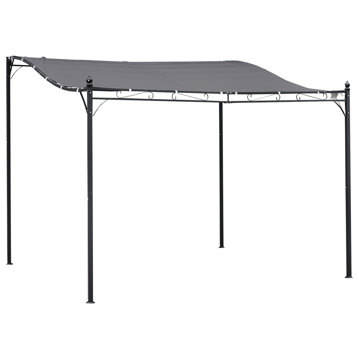 Freestanding Metal Wall Awning Canopy